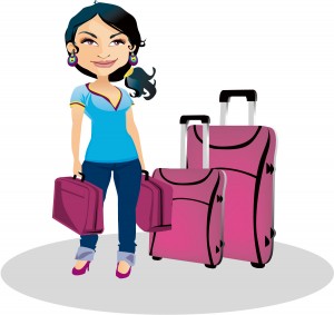 World Travel Blog | Global Hotel Discount Woman vs. Cabin Luggage ...
